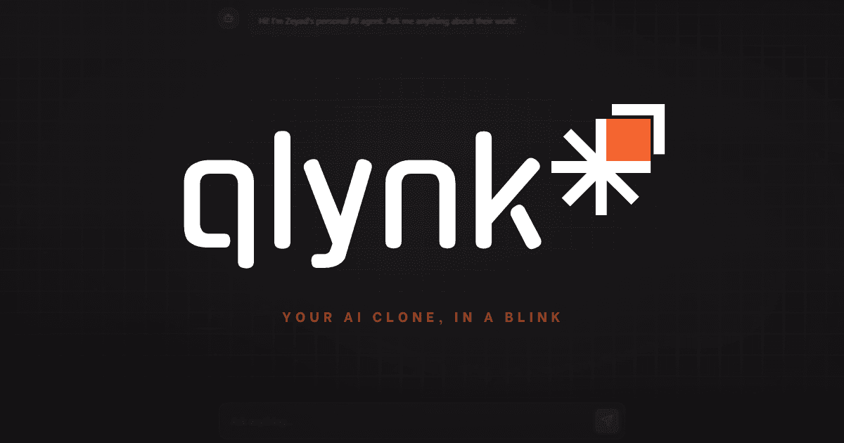 Qlynk AI product social preview